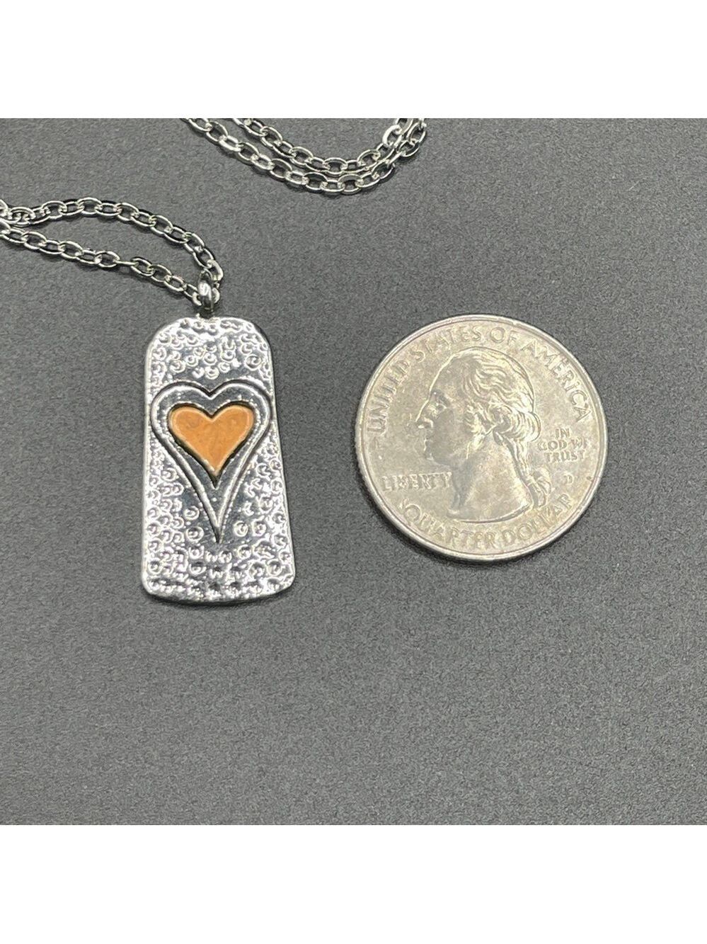 Pendant Necklace with Heart #836 - Picture 13 of 14
